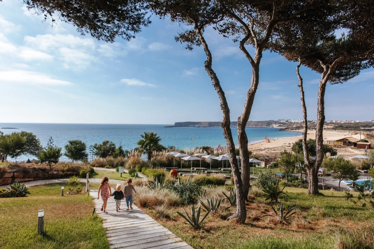 Gardens and Sea View, Martinhal Sagres Beach Family Resort Hotel, Algarve