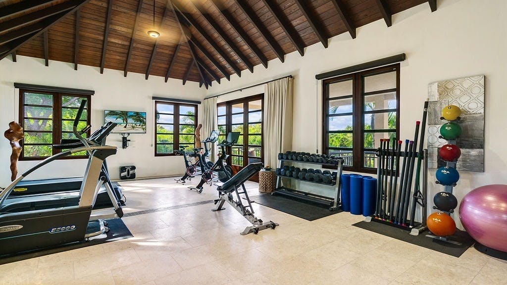 Gym, Nevaeh Villa, Anguilla
