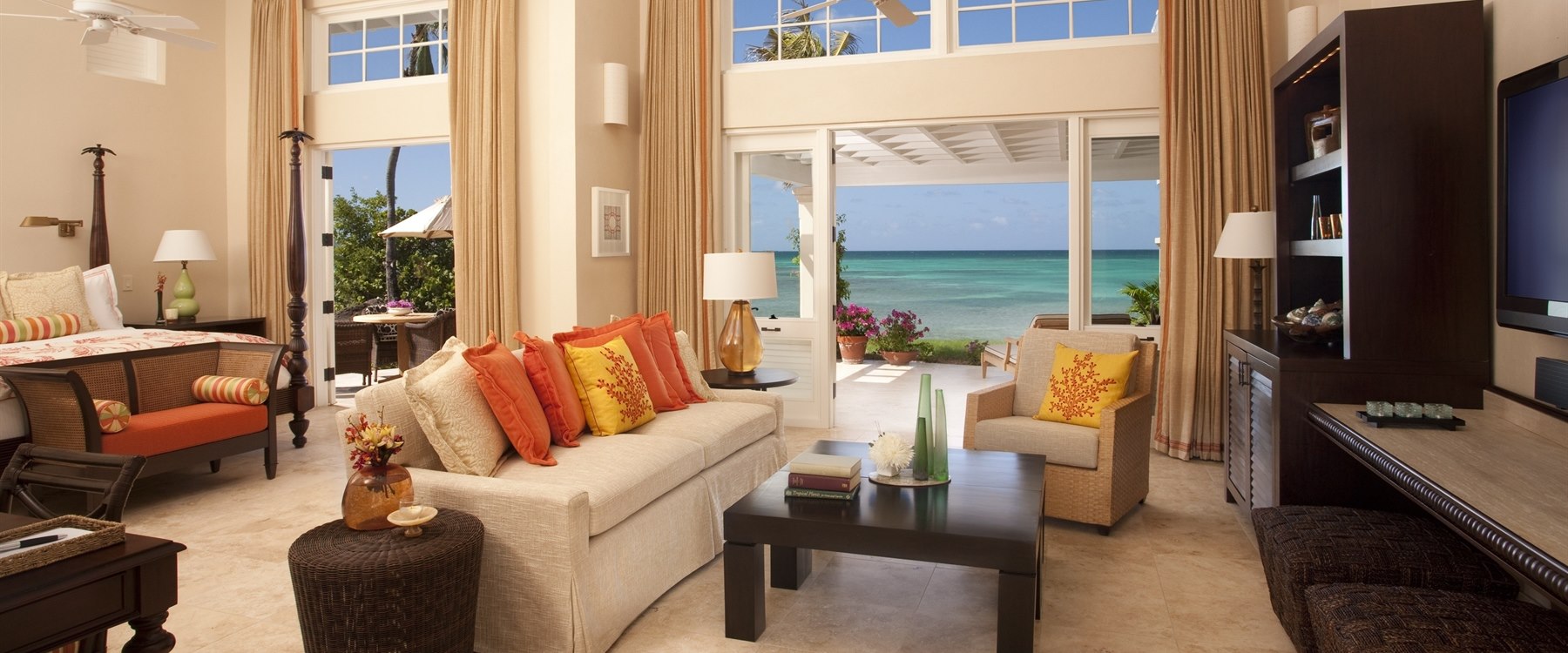 beachside suite at jumby bay a rosewood resort antigua