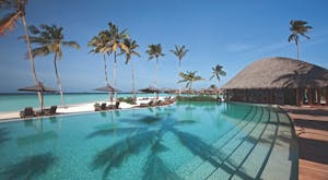 Huge savings at this breath-taking Maldivian resort when staying in a Water Villa over October half term<place>Constance Halaveli</place><fomo>128</fomo>