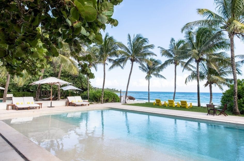 Pool at Hotel Esencia, Riviera Maya