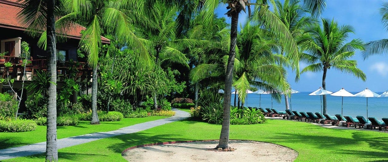 Garden sea view at Anantara Hua Hin Resort