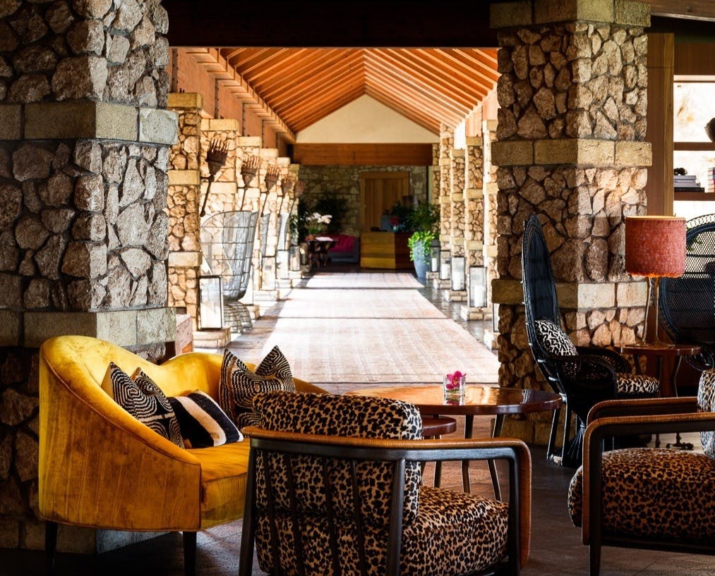 lobby at hotel wailea maui hawaii 