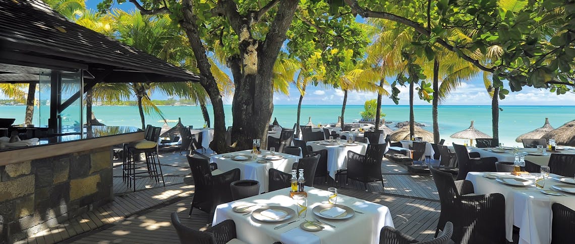 Le Bar Plage at Royal Palm Beachcomber Luxury, Mauritius
