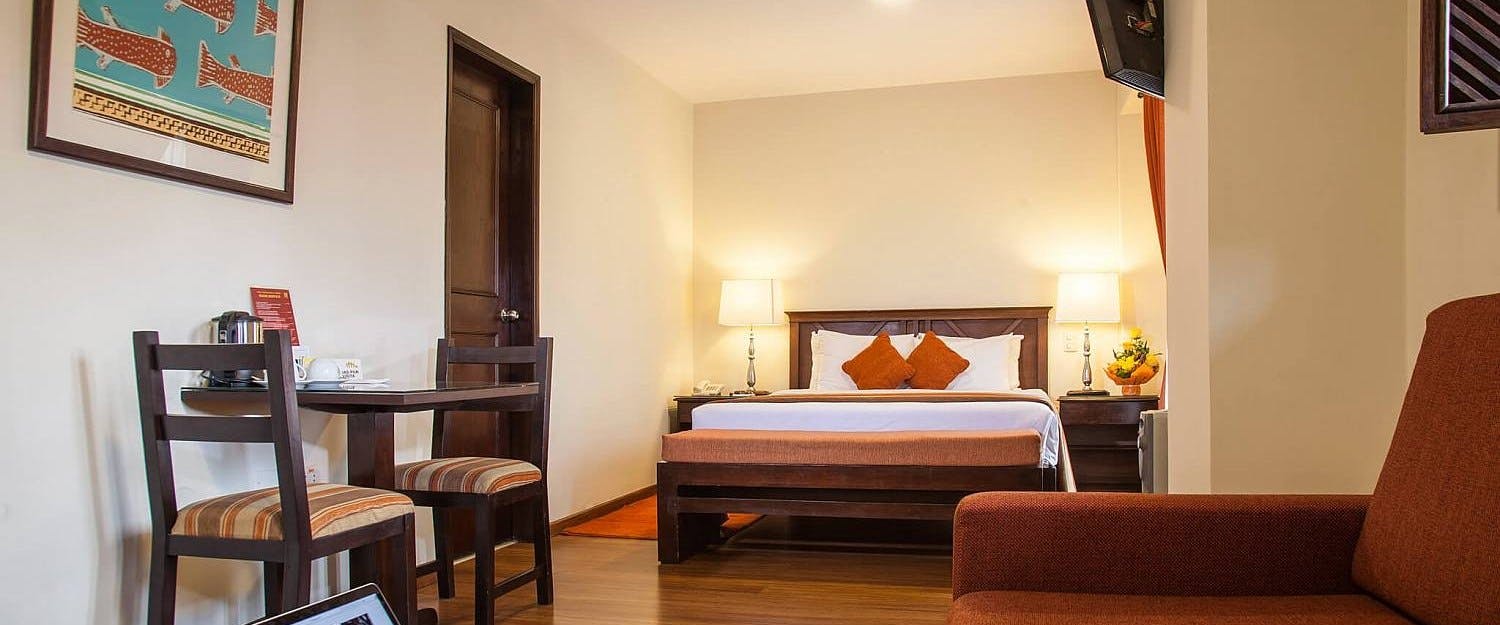 Guest bedroom at Hotel San Augustin El Dorado