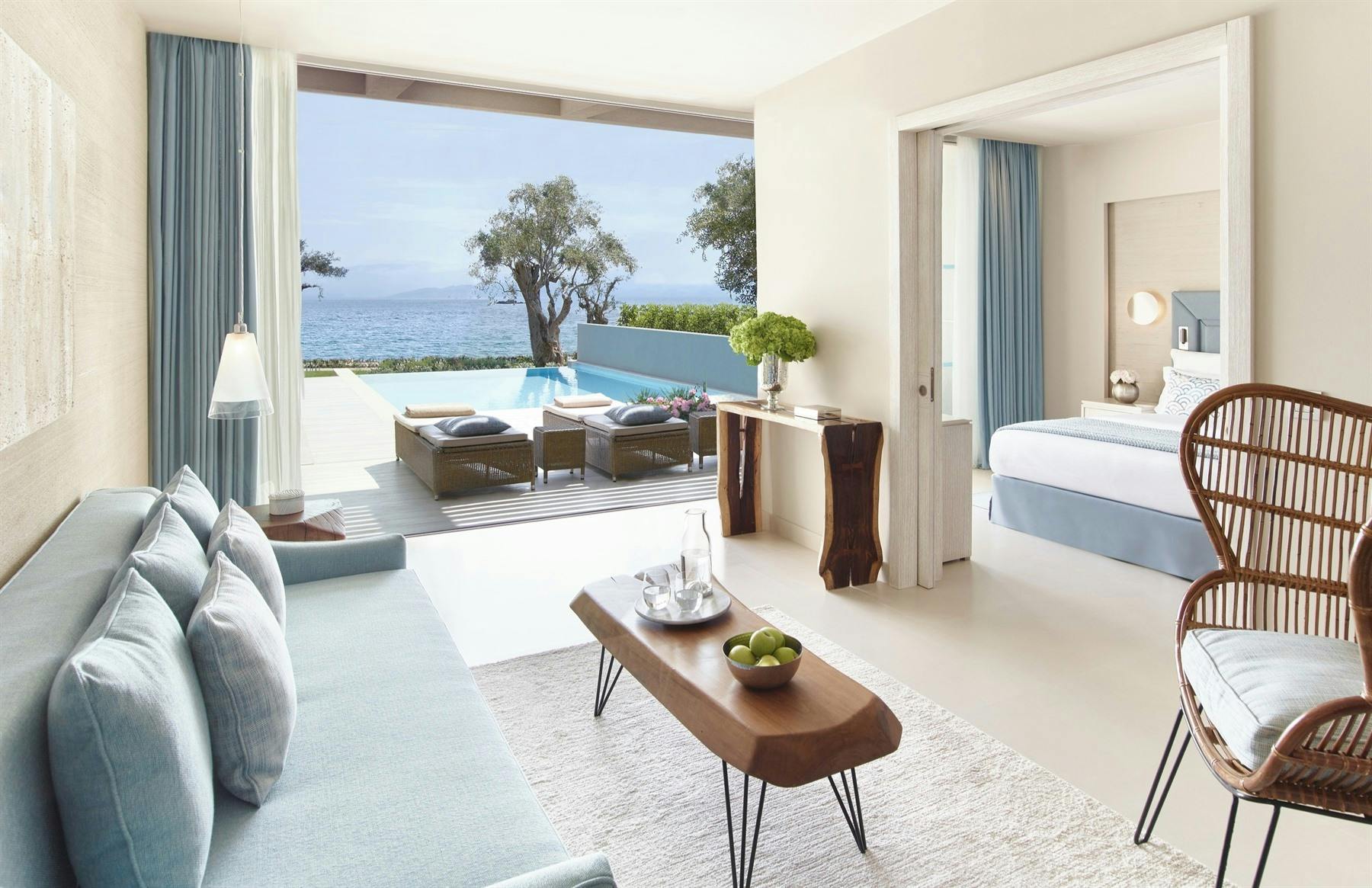 One Bedroom Suite with Private Pool, Ikos Dassia, Corfu, Greece