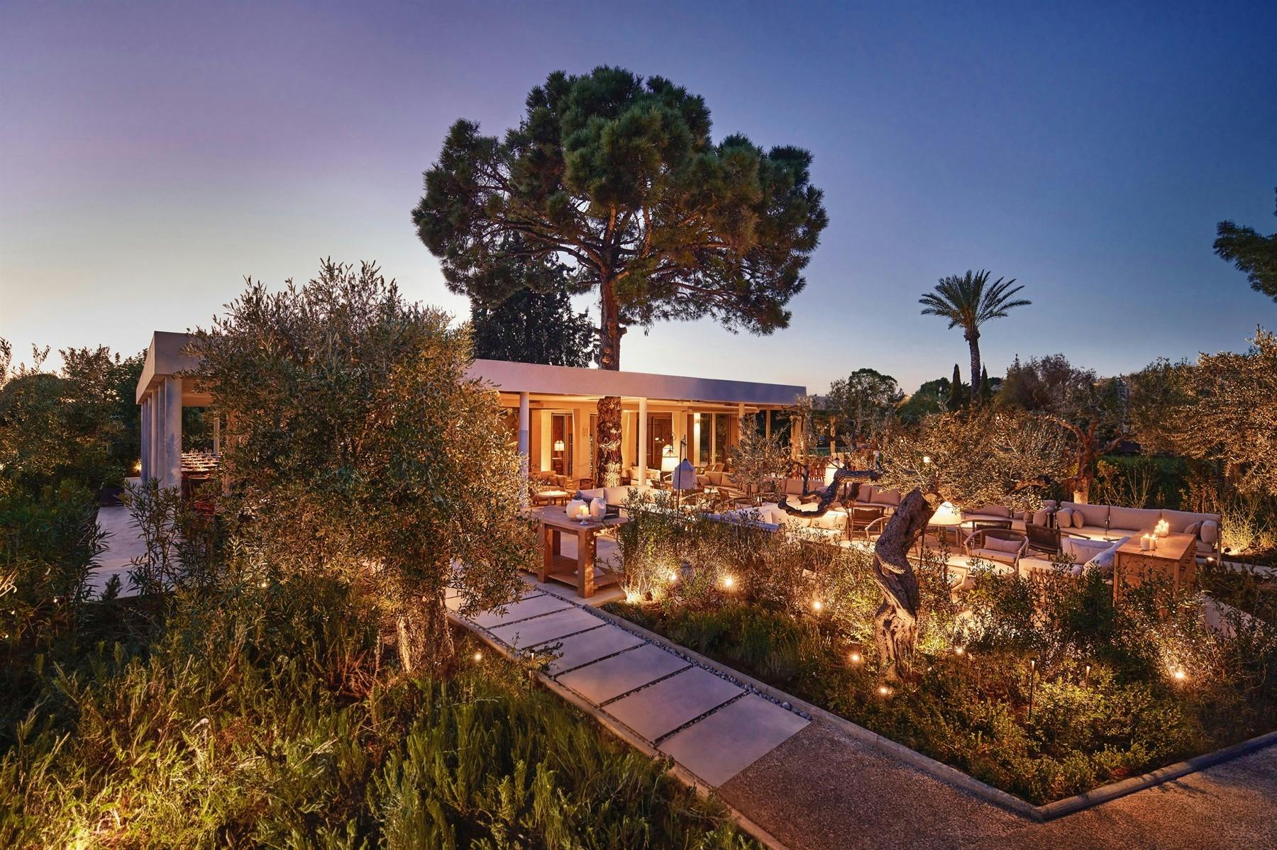 Garden Restaurant, Ikos Olivia, Halkidiki, Greece