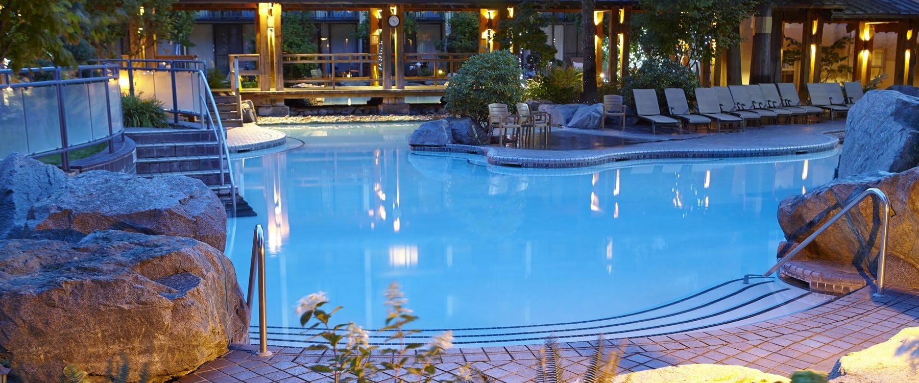 Pool at Harrison Hot Springs Resort