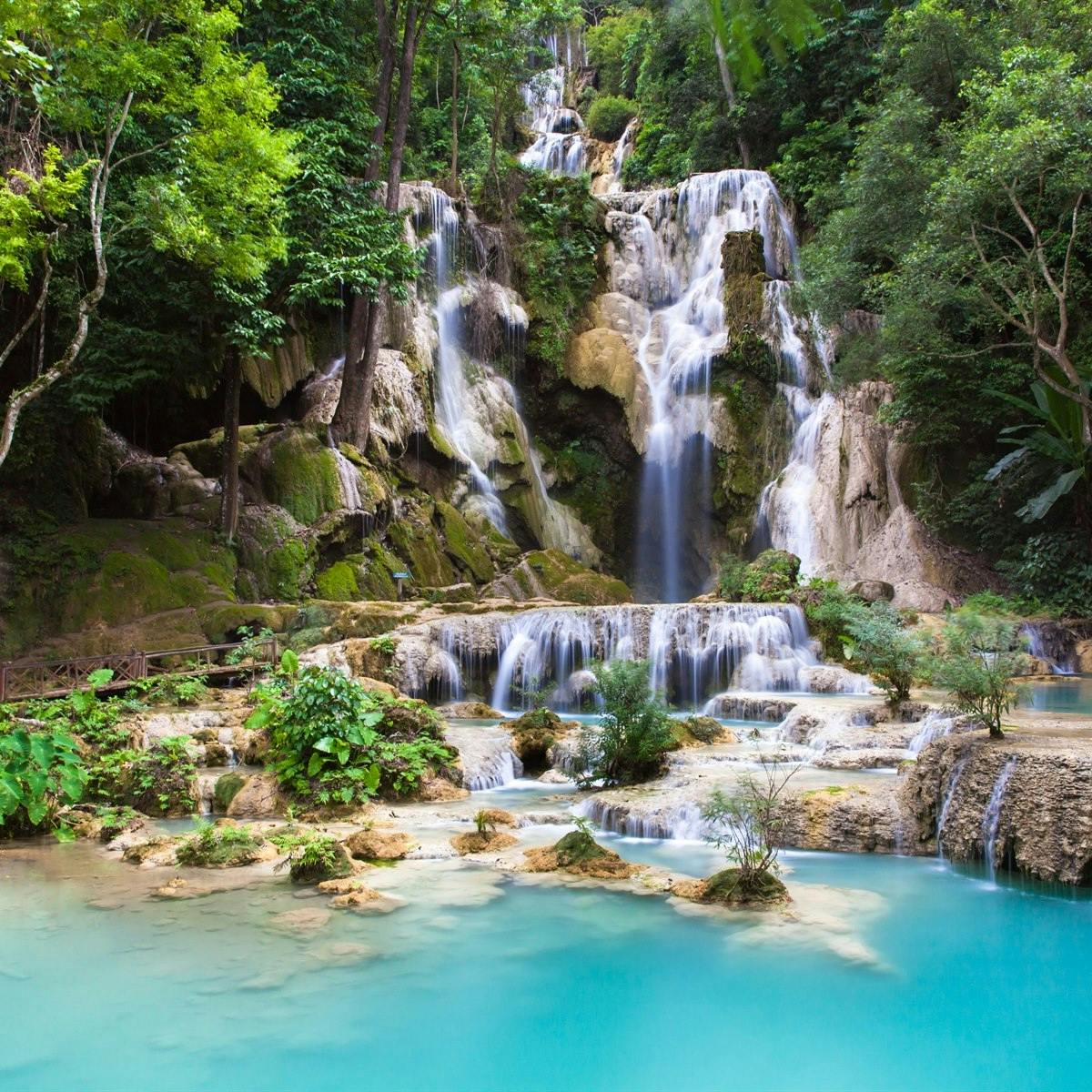 Luang Prabang – Pak Ou Caves and Kuang Si Waterfalls