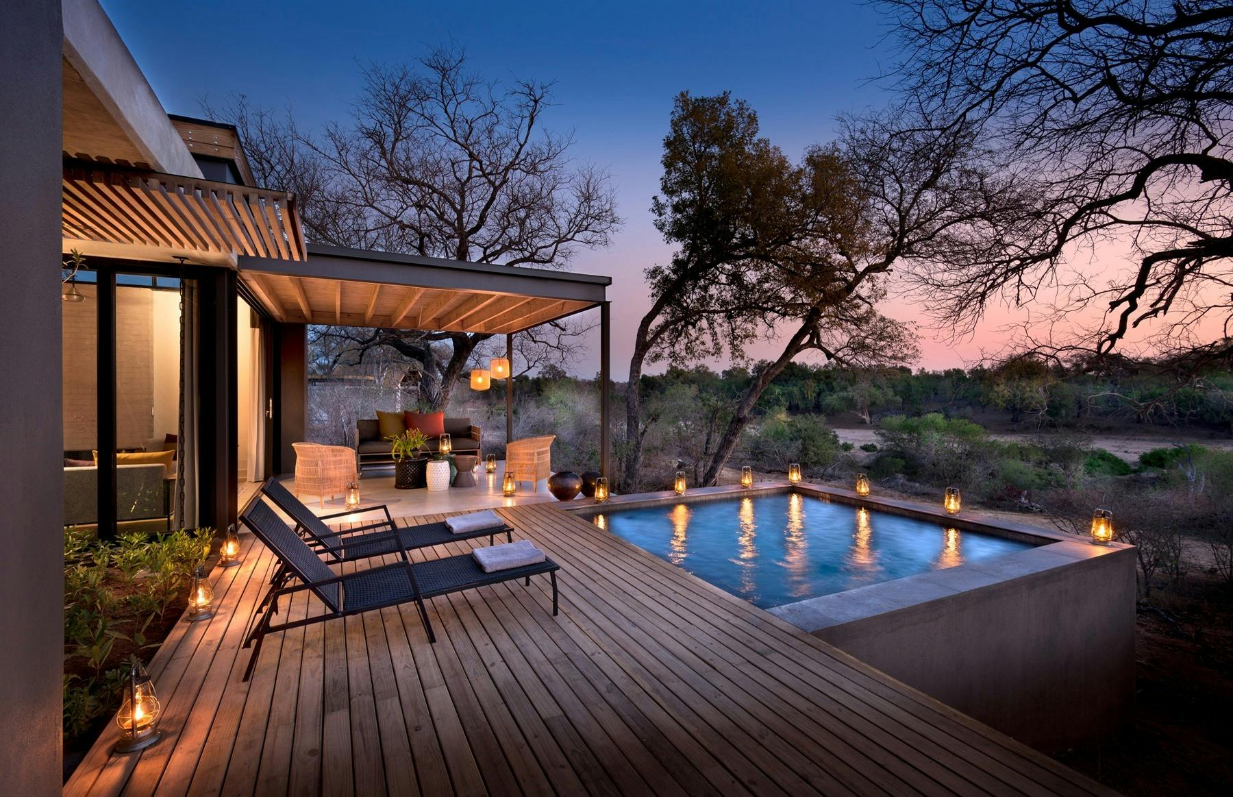 Suite at Lion Sands Ivory Lodge