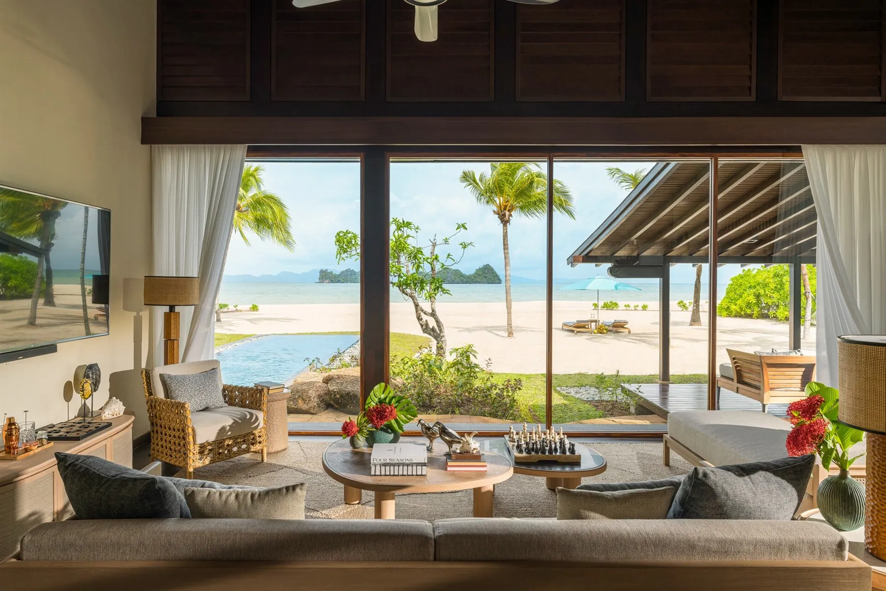Premier Two Bedroom Beach Villa with Pool
