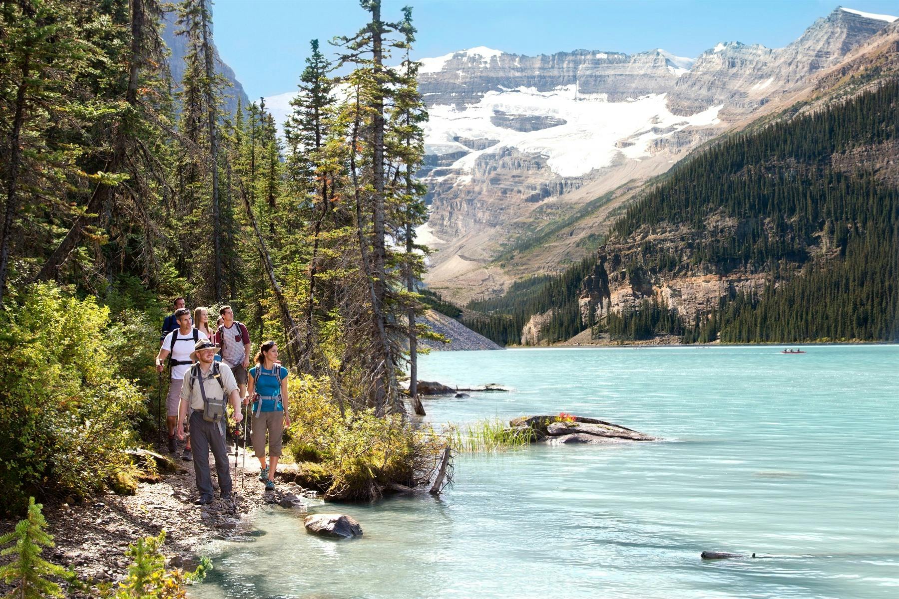 mountain adventure guide at fairmont chateau lake louise alberta 