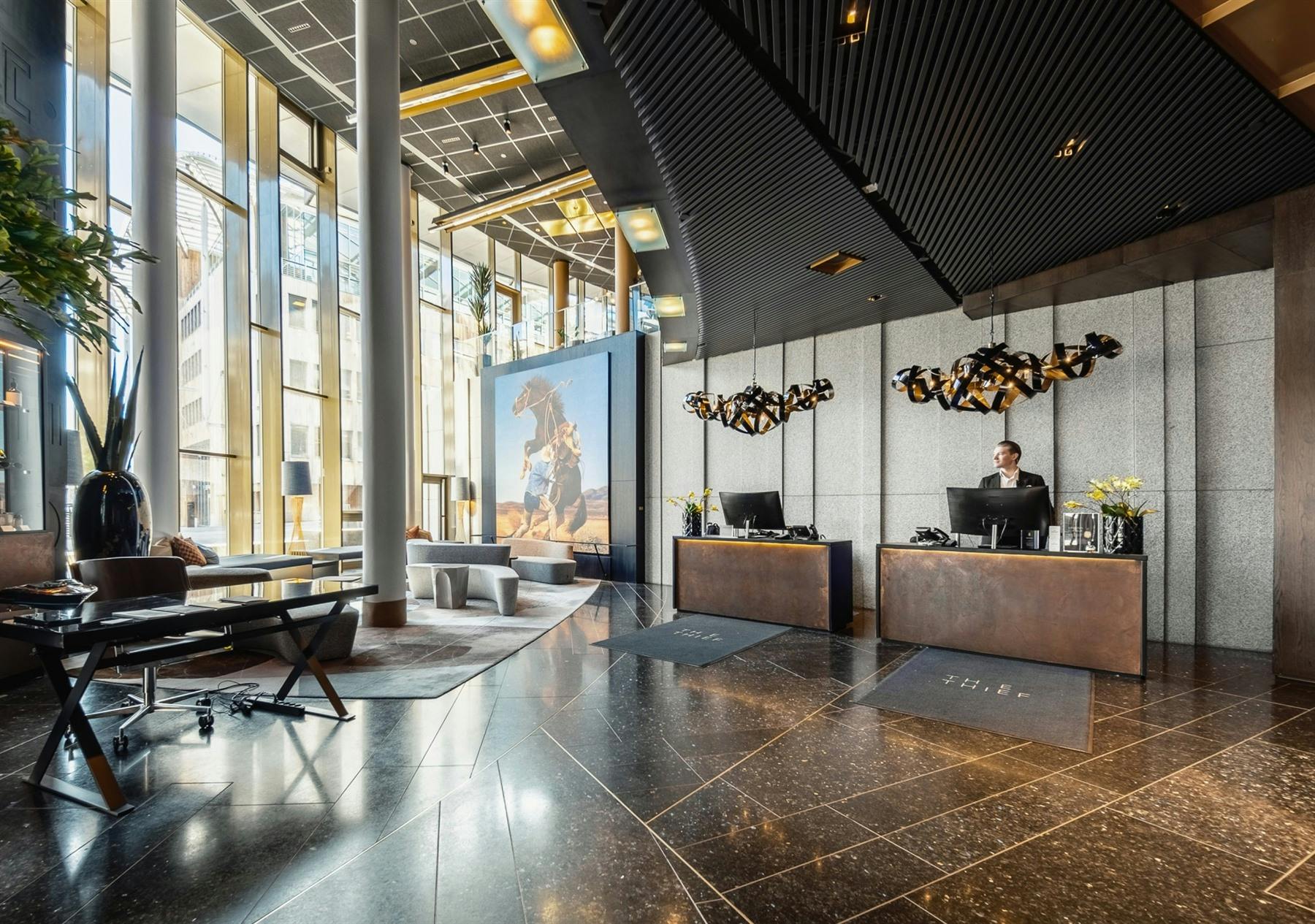 Lobby, The Thief, Oslo, Norway