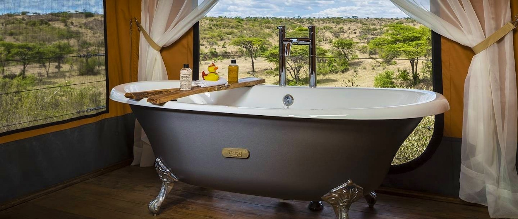 valley view luxury tented suite lounge at mahali mzuri kenya