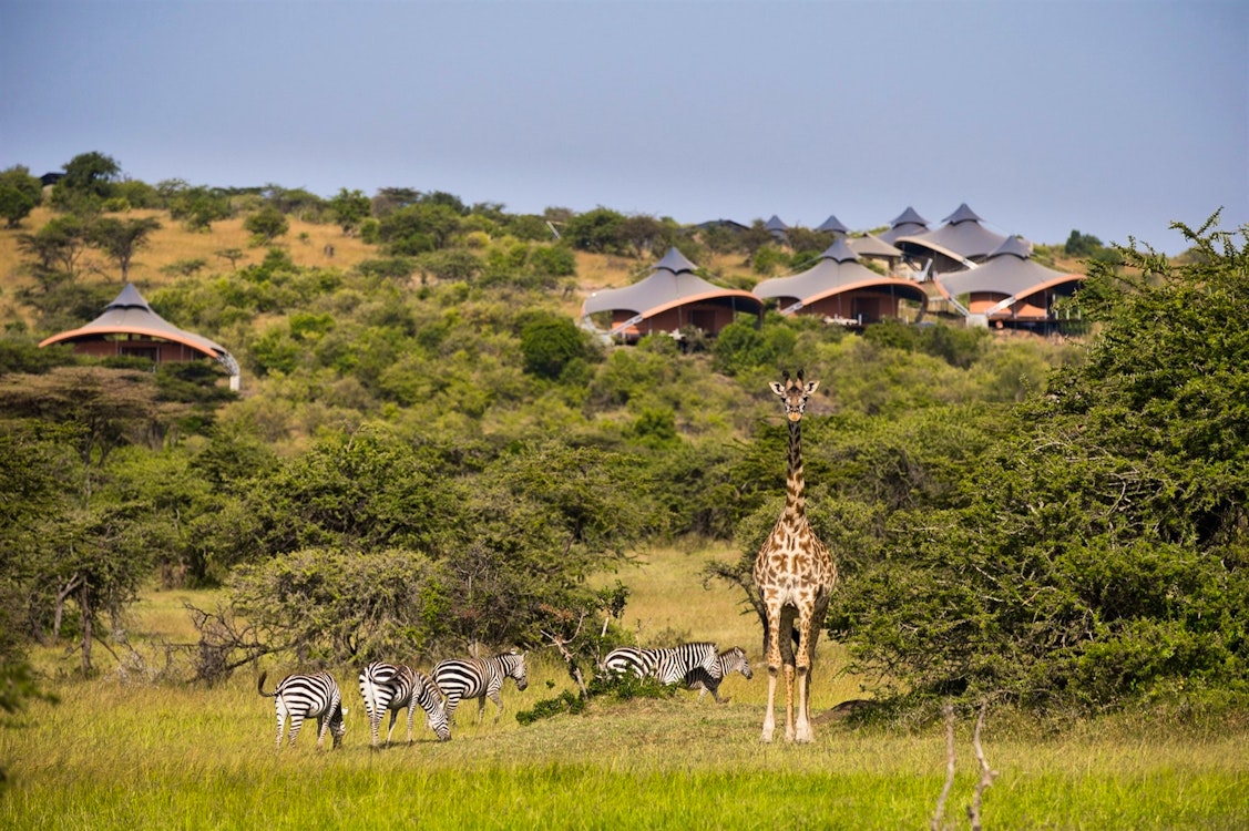 luxury tented suites at mahali mzuri kenya