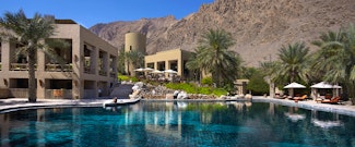 Enjoy a stay at this blissful beachfront resort in the beautifully unique Oman mountains