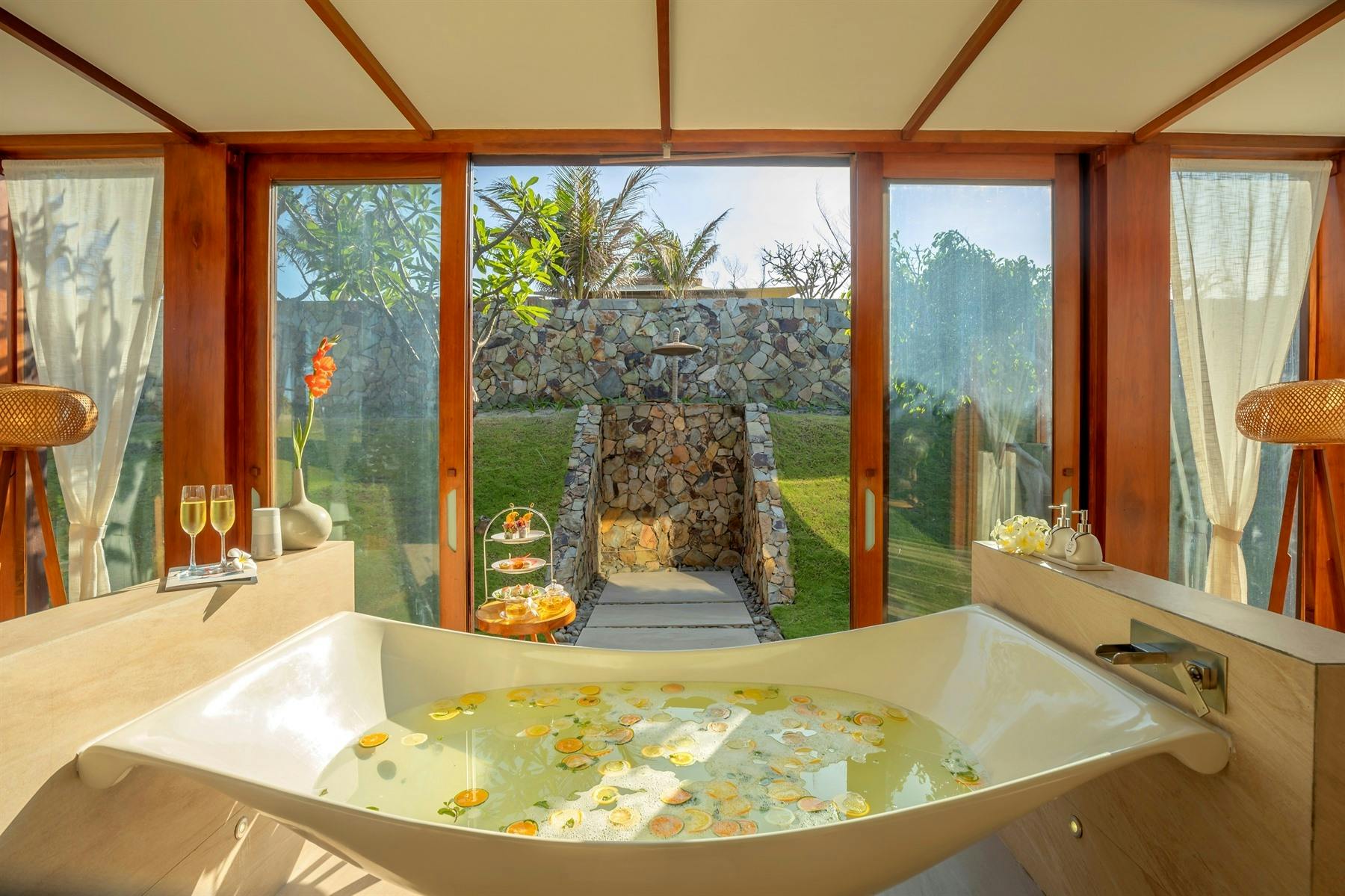 Afternoon Tea and Herbal Bath at Fusion Resort Cam Ranh
