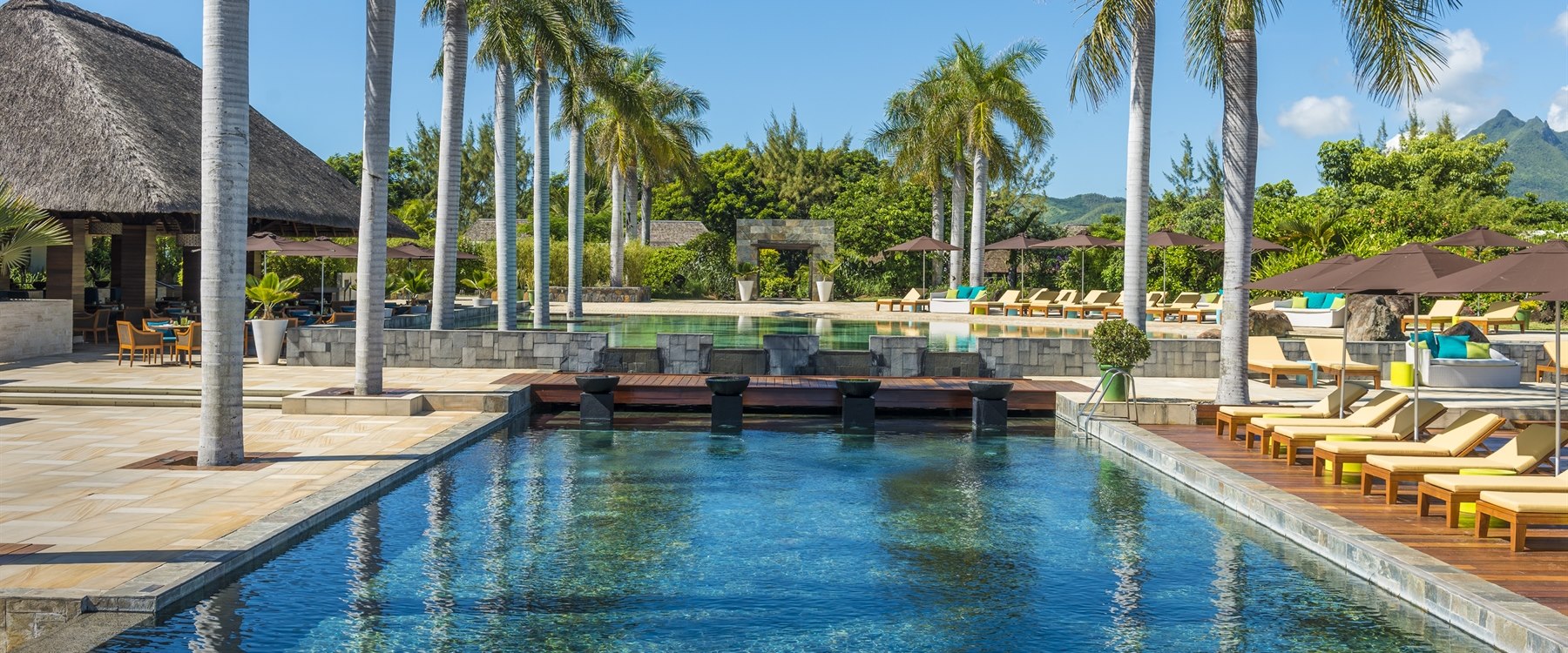 Swimming pool at Four Seasons Resort Mauritius at Anahita
