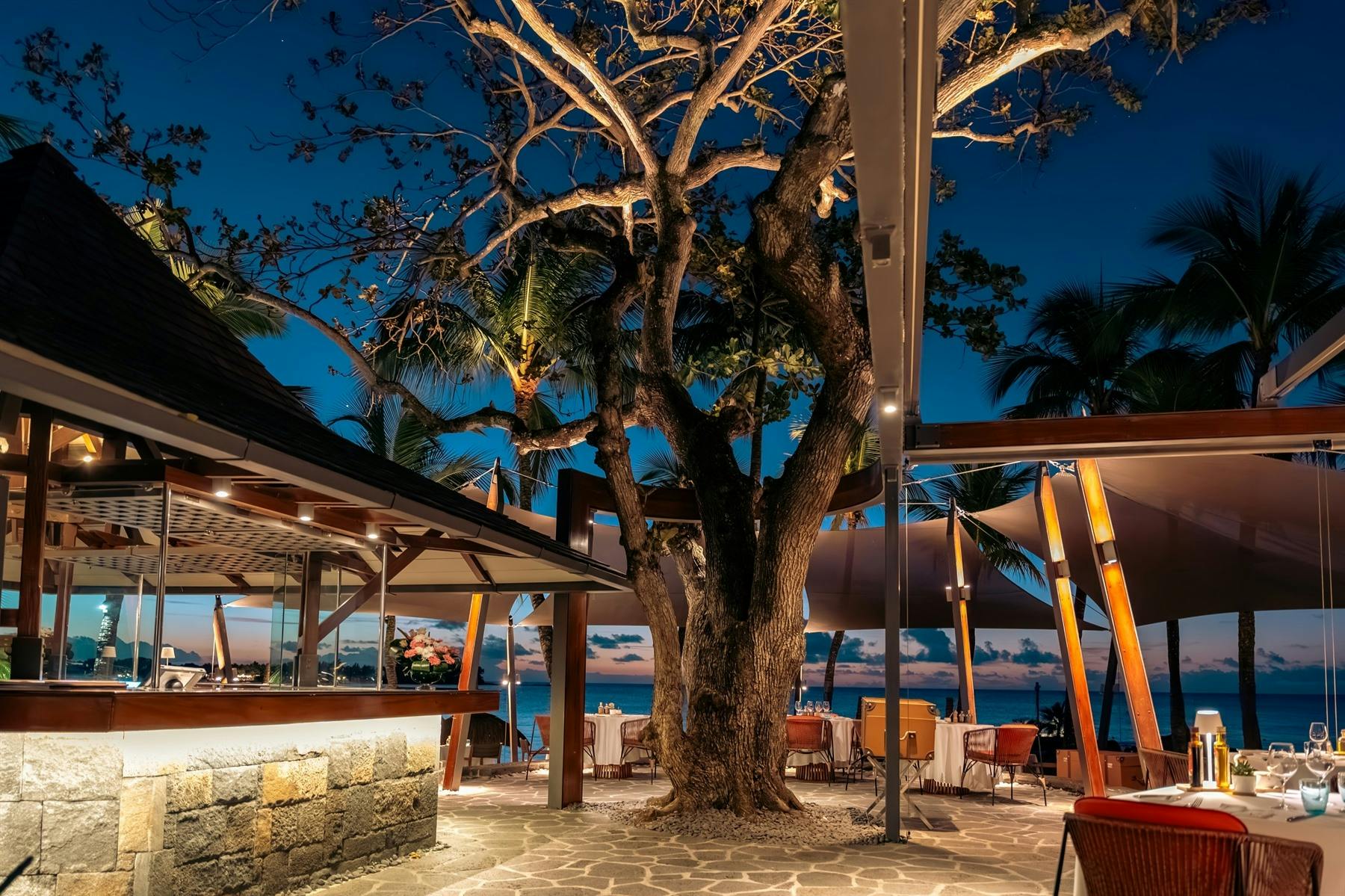 Grand Sable restaurant, Royal Palm Beachcomber Luxury, Melissa Pierre