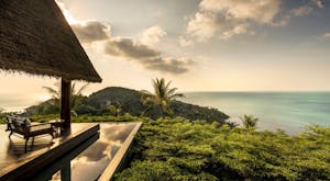 Enjoy a family holiday in this resort with views over the Gulf of Siam<place>Four Seasons Resort Koh Samui</place><fomo>46</fomo>