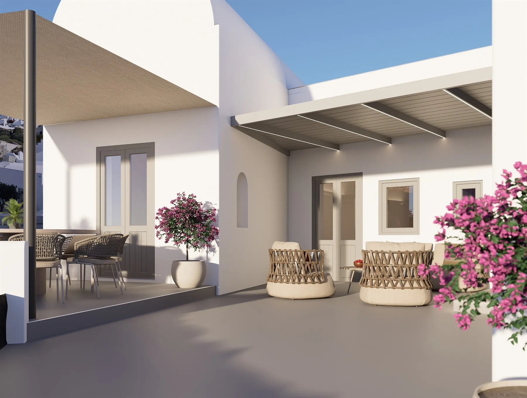 the villa at grace santorini