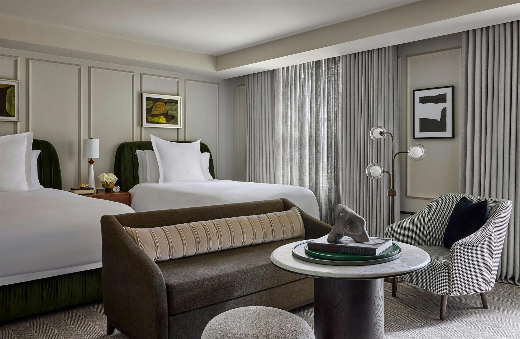 deluxe room at rosewood hotel georgia 