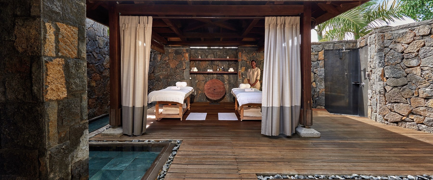 Beachcomber spa at Royal Palm Beachcomber Luxury, Mauritius