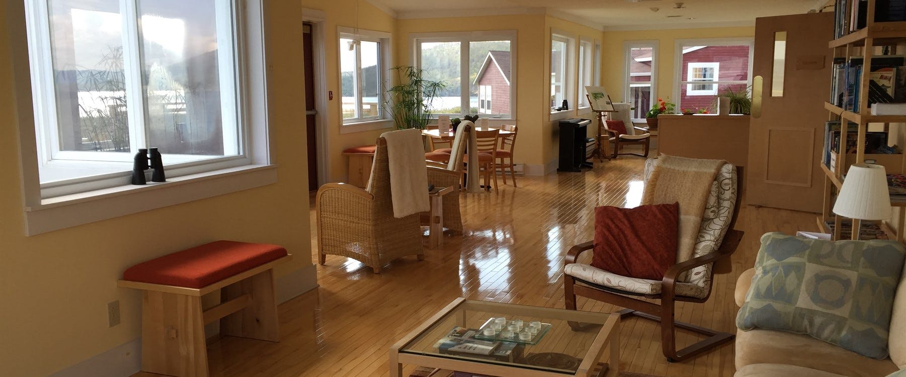 Interior of Neddies Harbour Inn, Norris Point