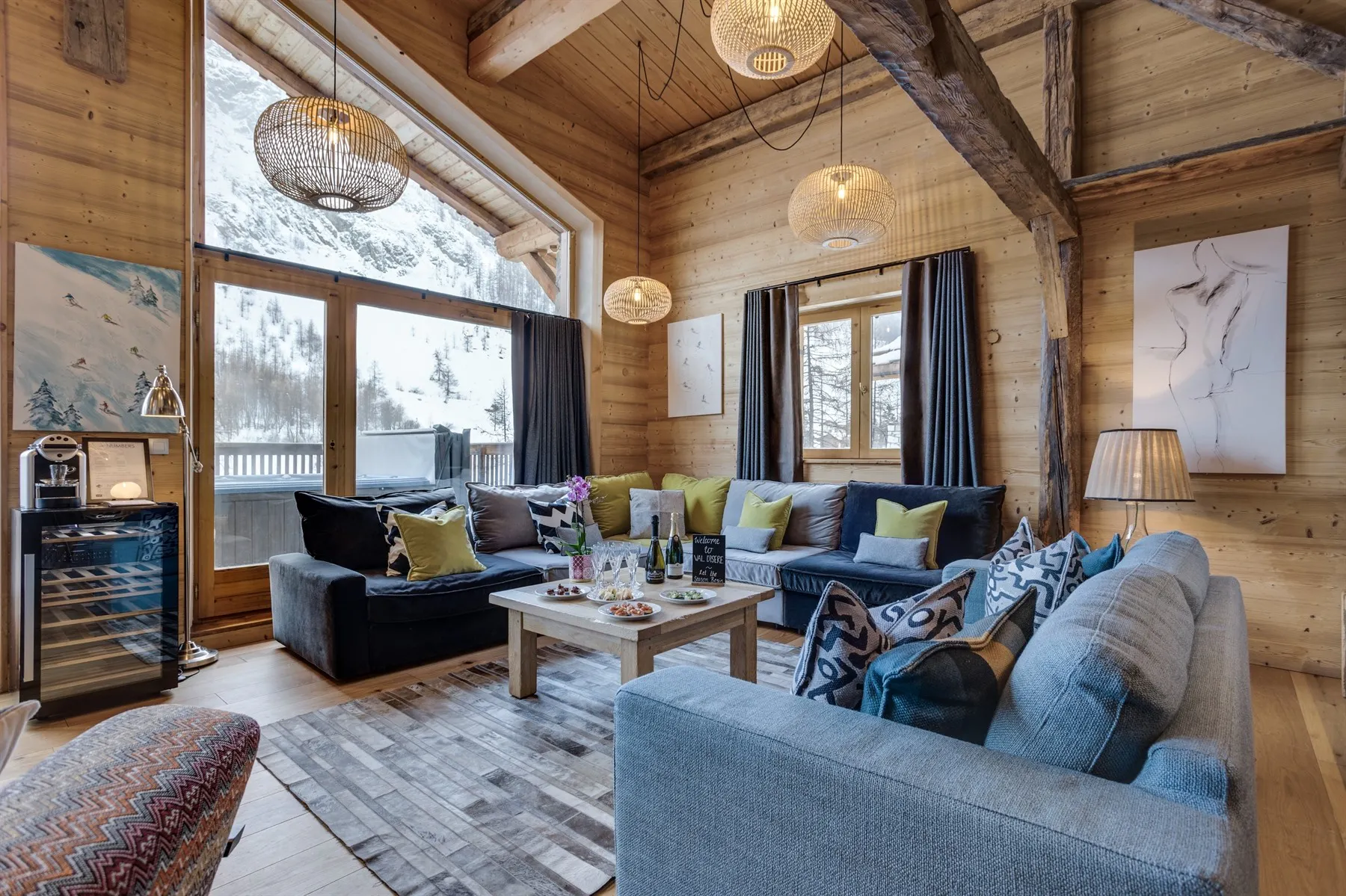 Chalet Bellevarde No1 Lodge | Living Area