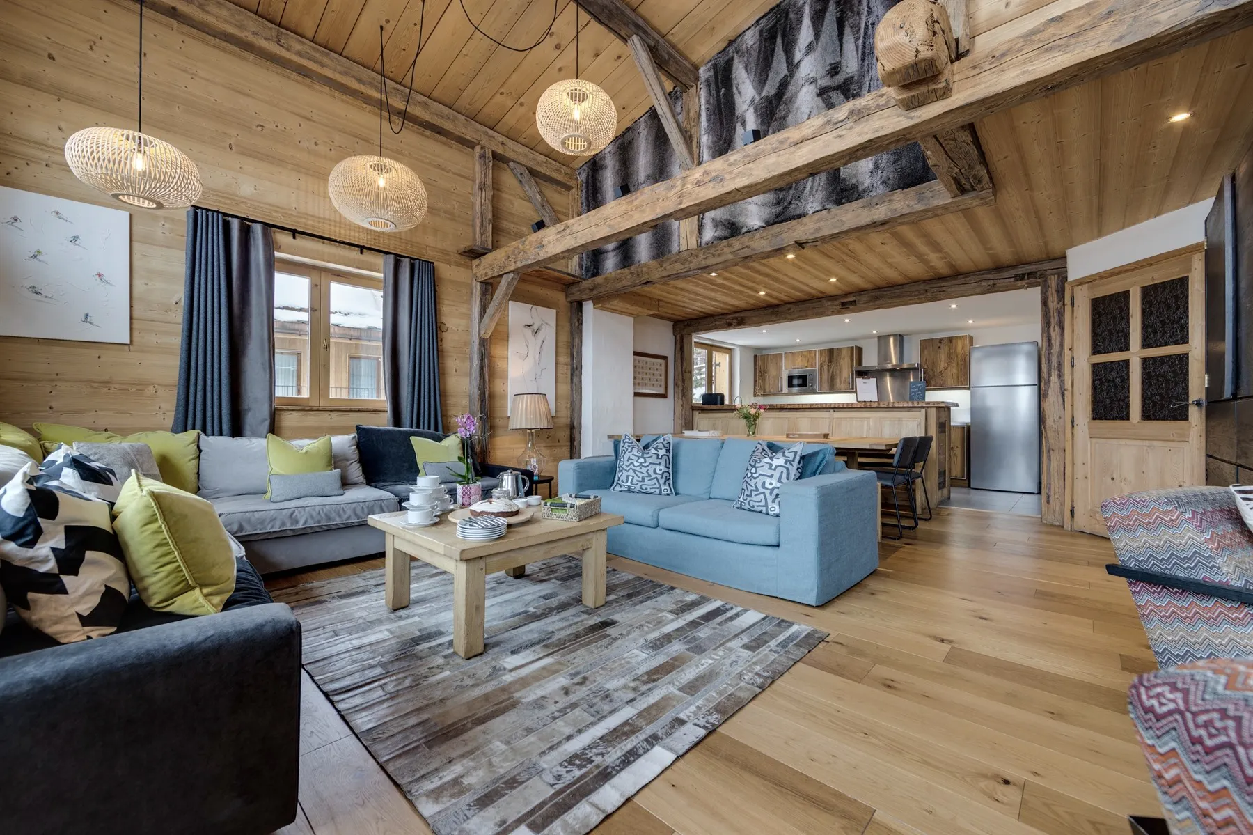 Chalet Bellevarde No1 Lodge | Living Area