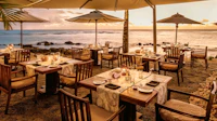 On The Rocks Restaurant at The Oberoi Mauritius