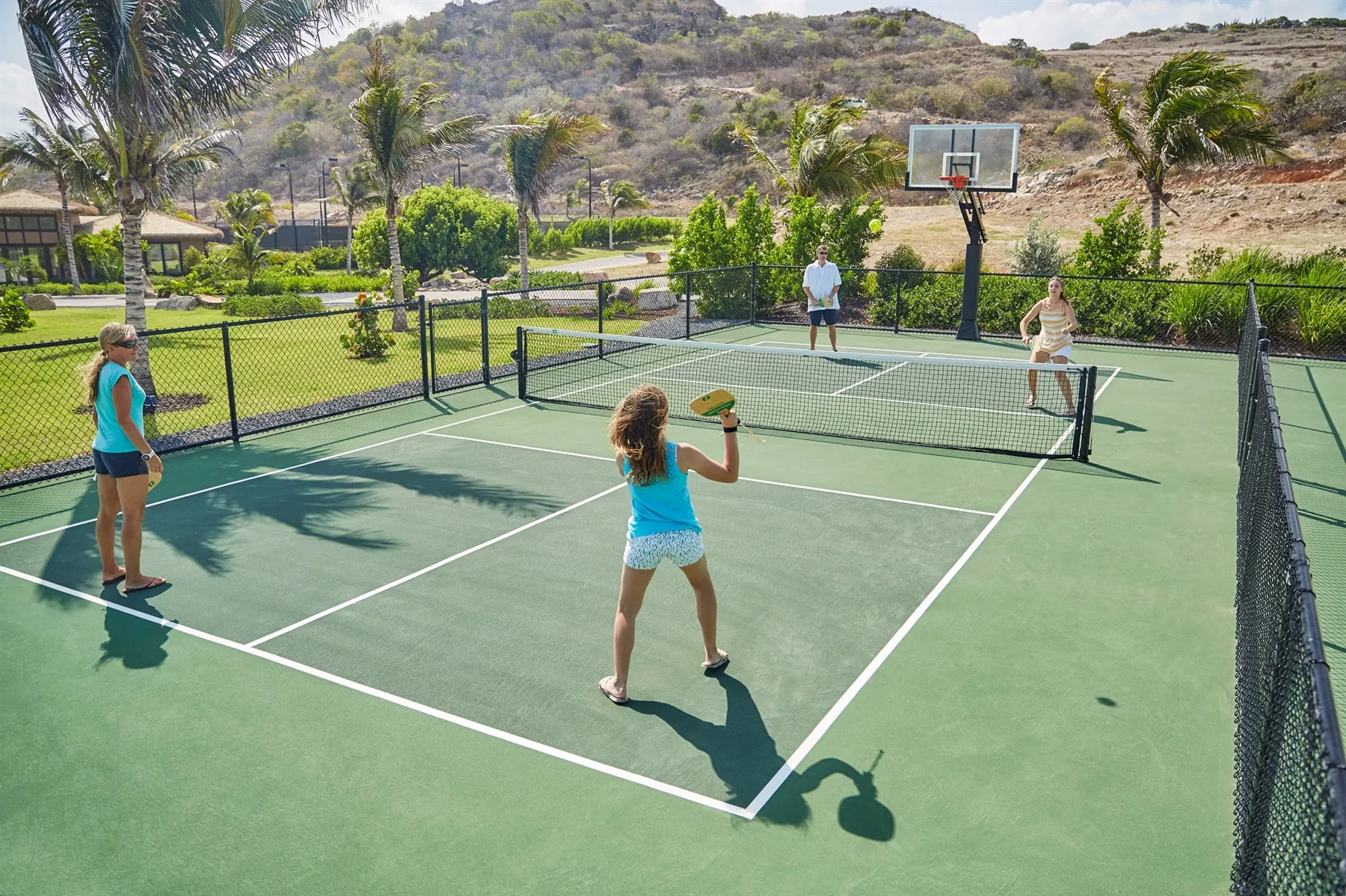 Pickleball, Oil Nut Bay, British Virgin Islands