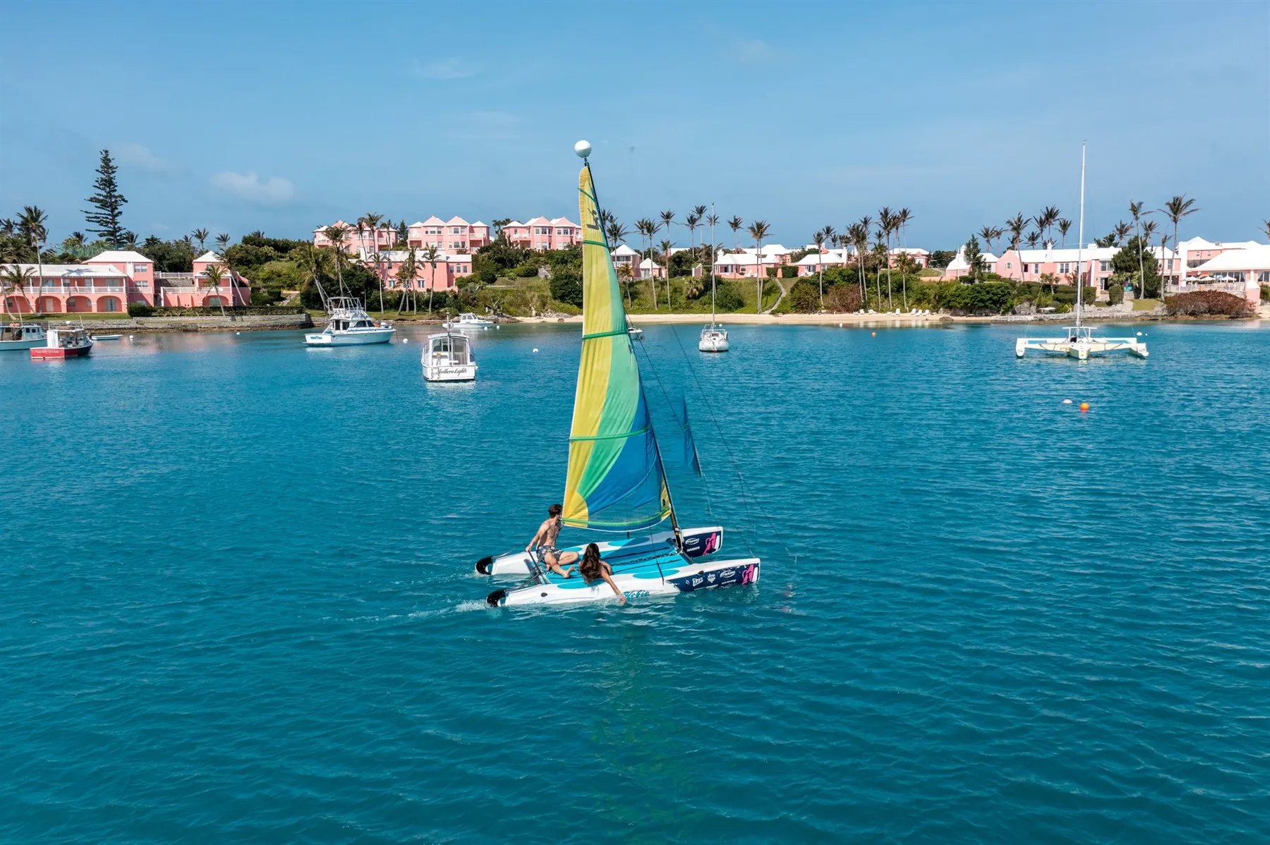 hobie cats at cambridge beaches resort  spa
