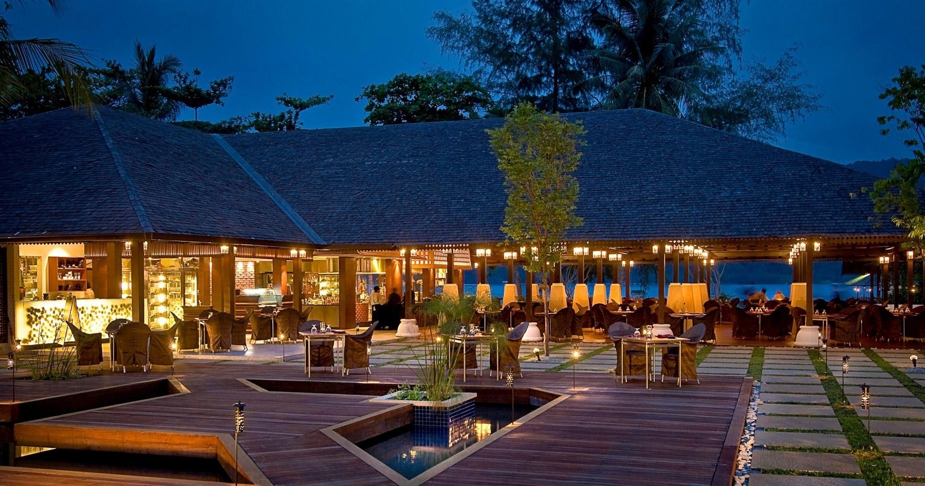 Feast Village restaurant at Pangkor Laut Resort