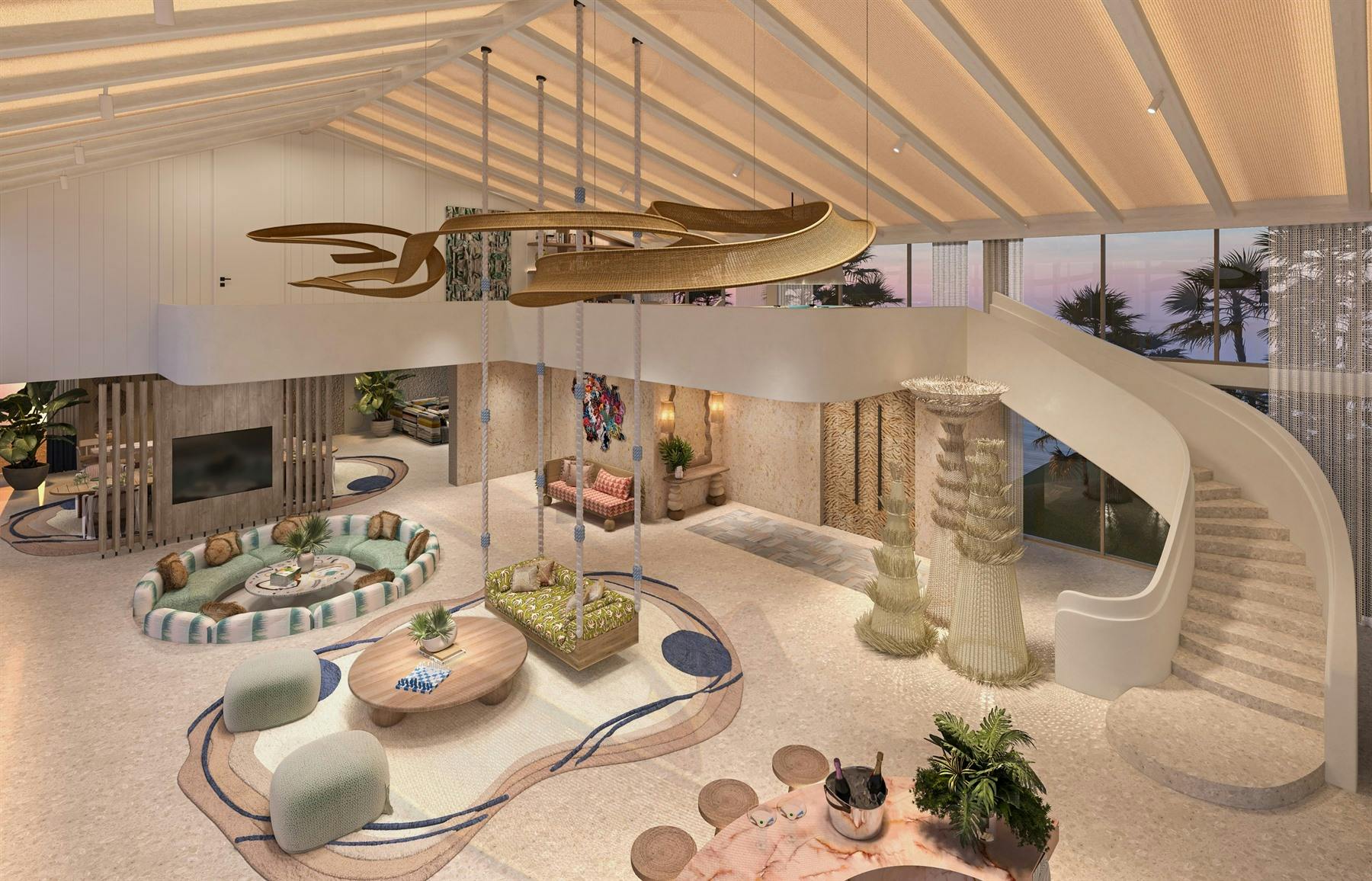 Presidential Villa - Living Room