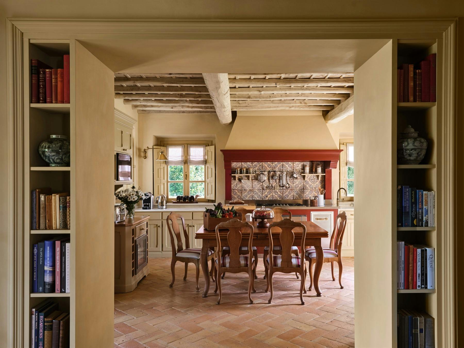 Kitchen, Villa Alba at Rosewood Castiglion Del Bosco