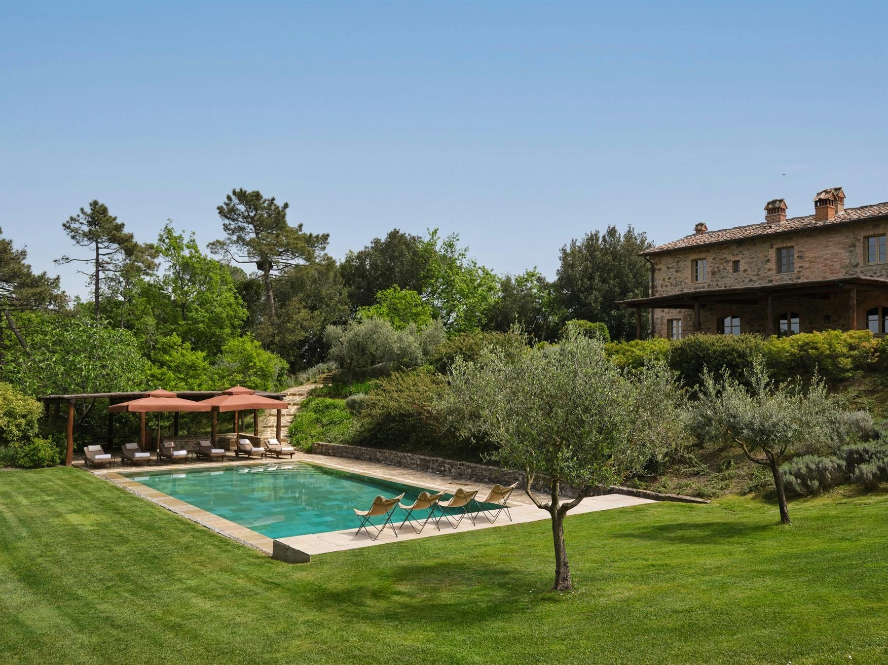 Pool View, Villa Alba at Rosewood Castiglion Del Bosco