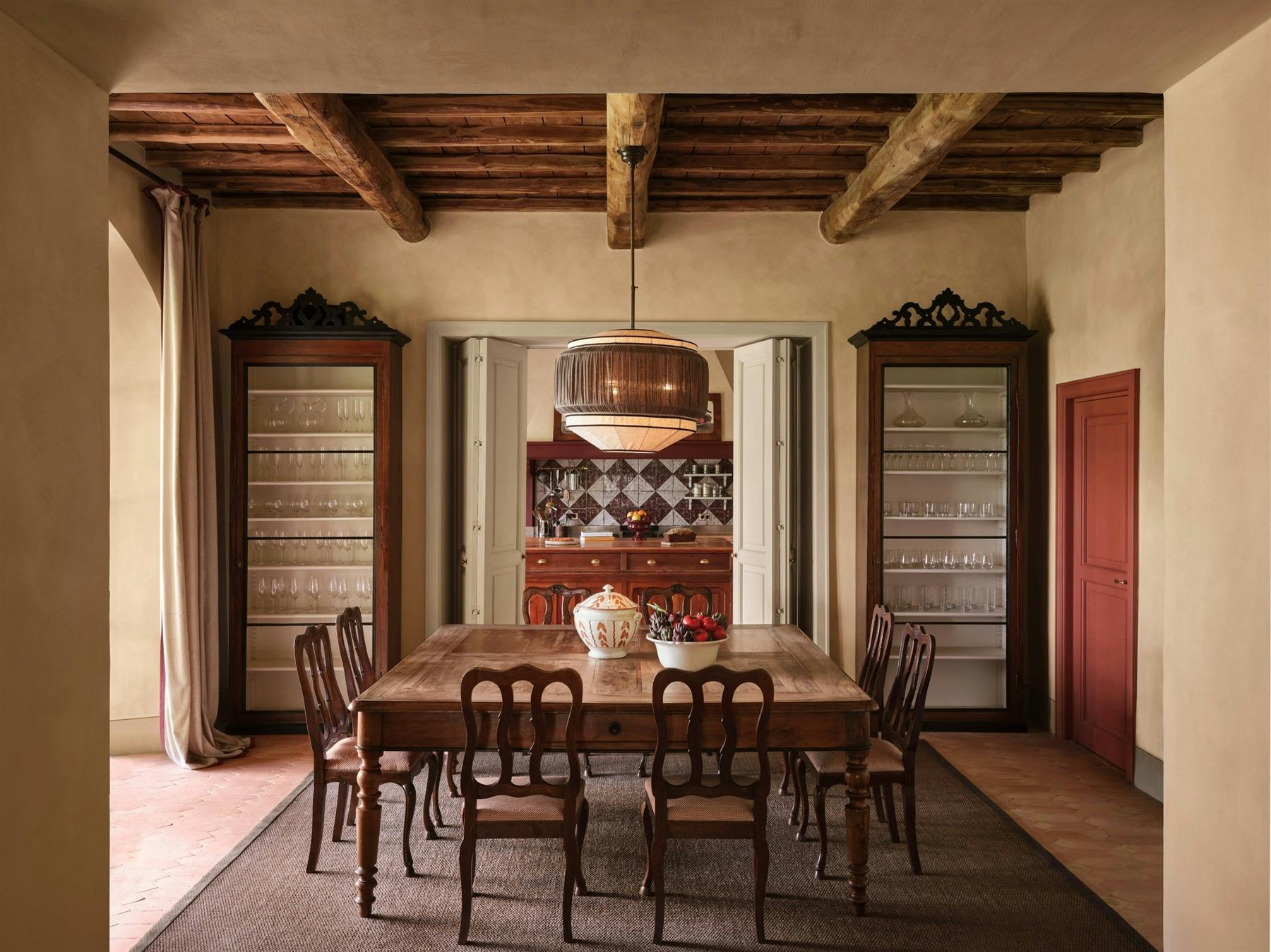 Dining Area, Villa Casa Biondi at Rosewood Castiglion Del Bosco