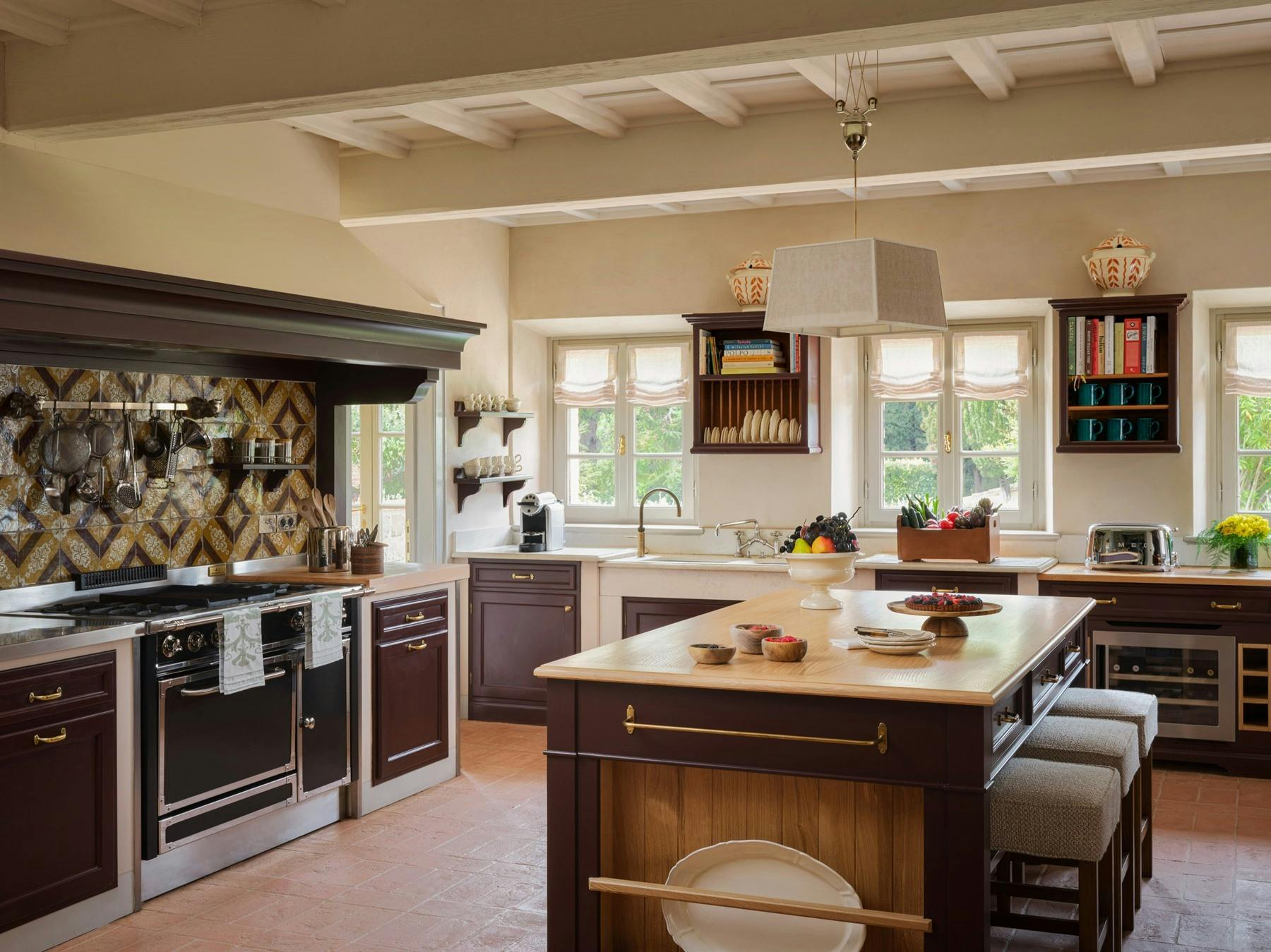 Kitchen, Villa Oliviera at Rosewood Castiglion Del Bosco