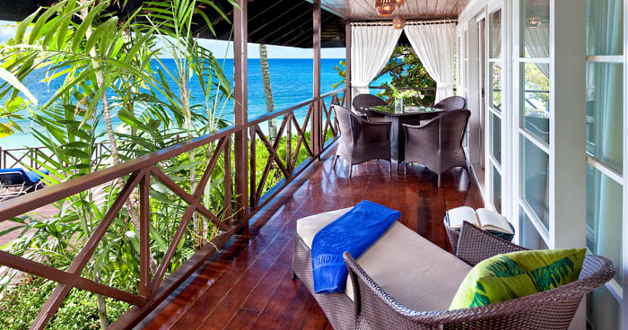 Bedroom Suite Balcony at The Sand Piper, Barbados
