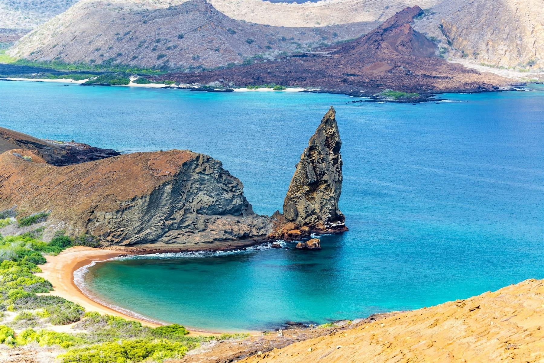 | Bartolome Island & Cerro Dragon, Santa Cruz Island 