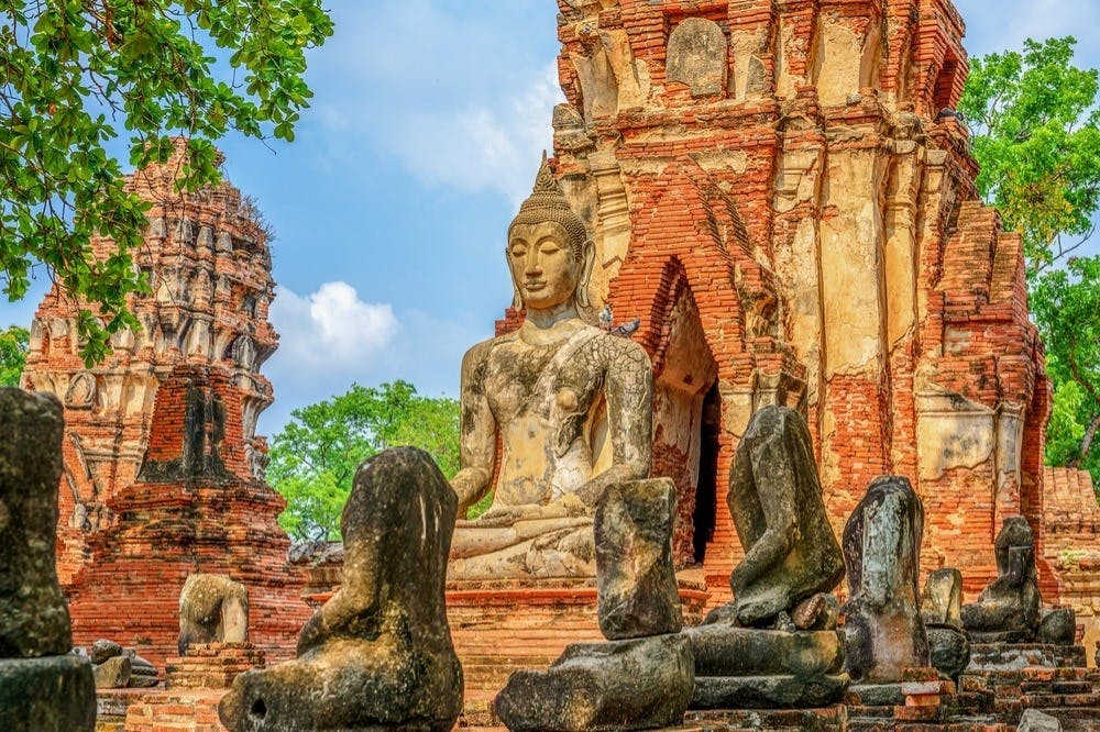Ayutthaya Historical Park by Tuk Tuk