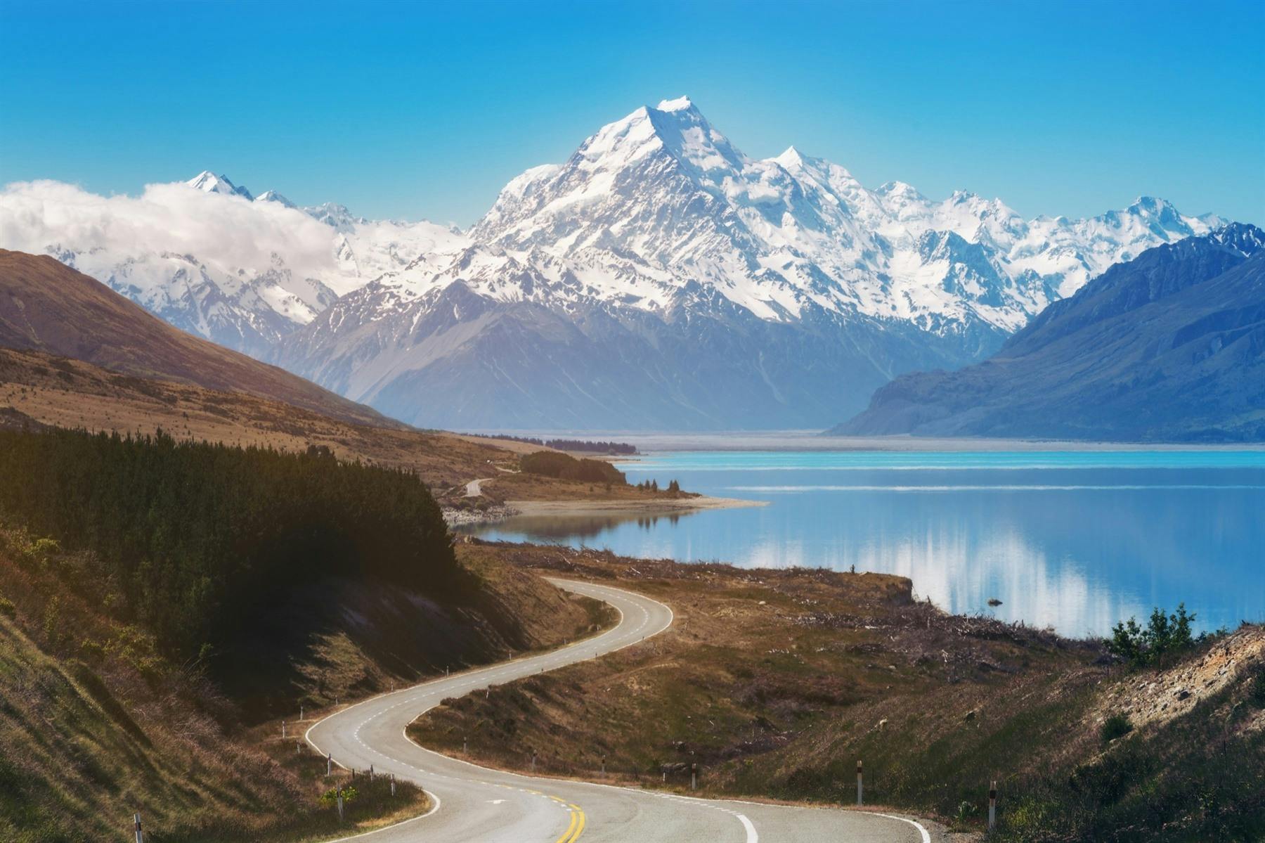 Mt Cook Region to Christchurch (180 miles)