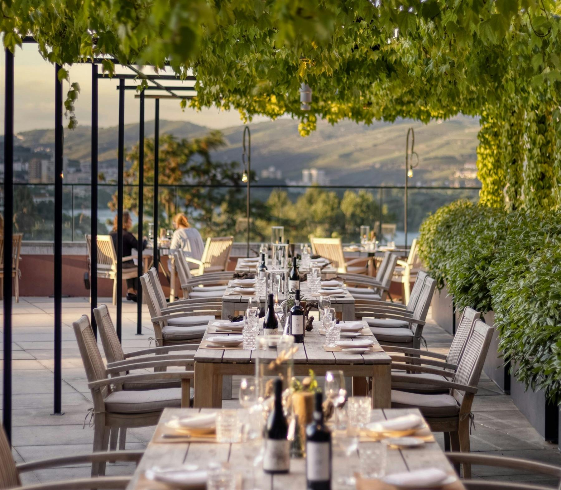 Outdoor Dining, Six Senses Douro Valley, Portugal