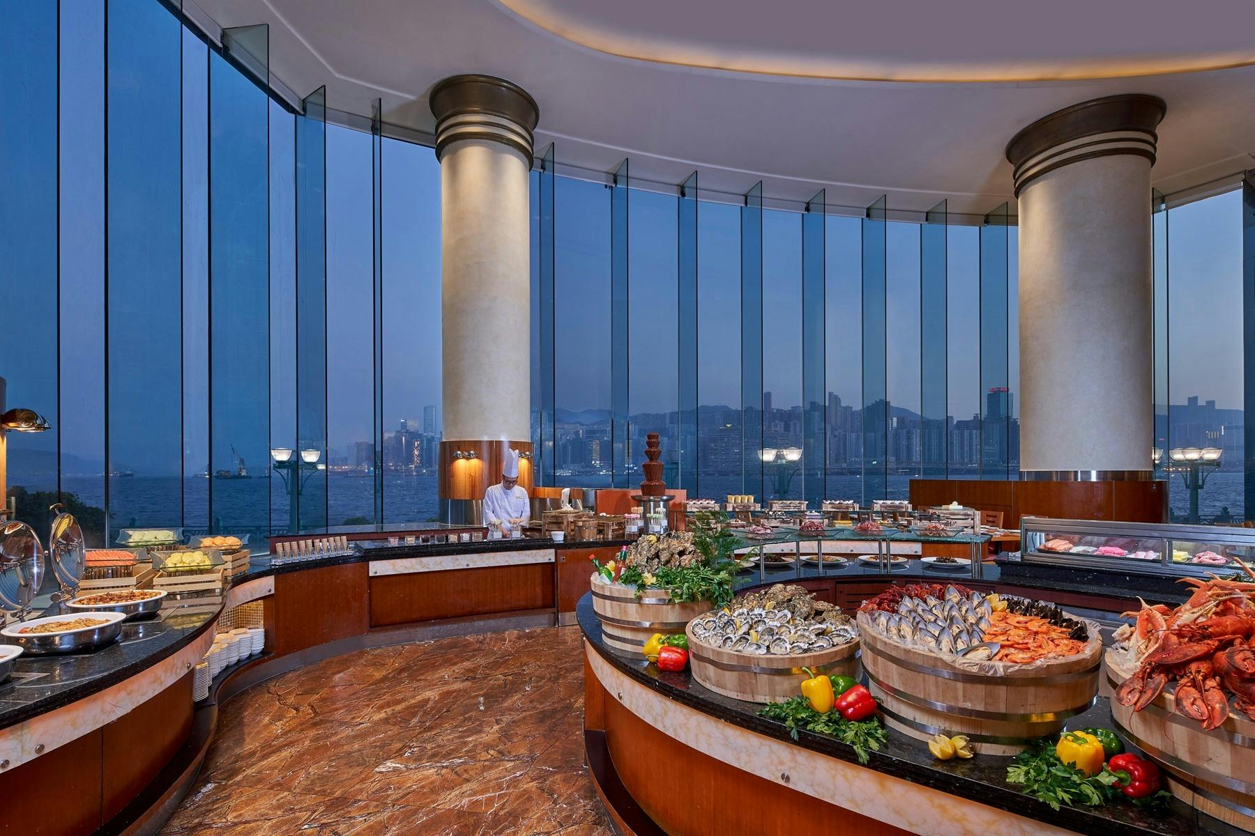 The Promenade Restaurant at Harbour Grand Kowloon