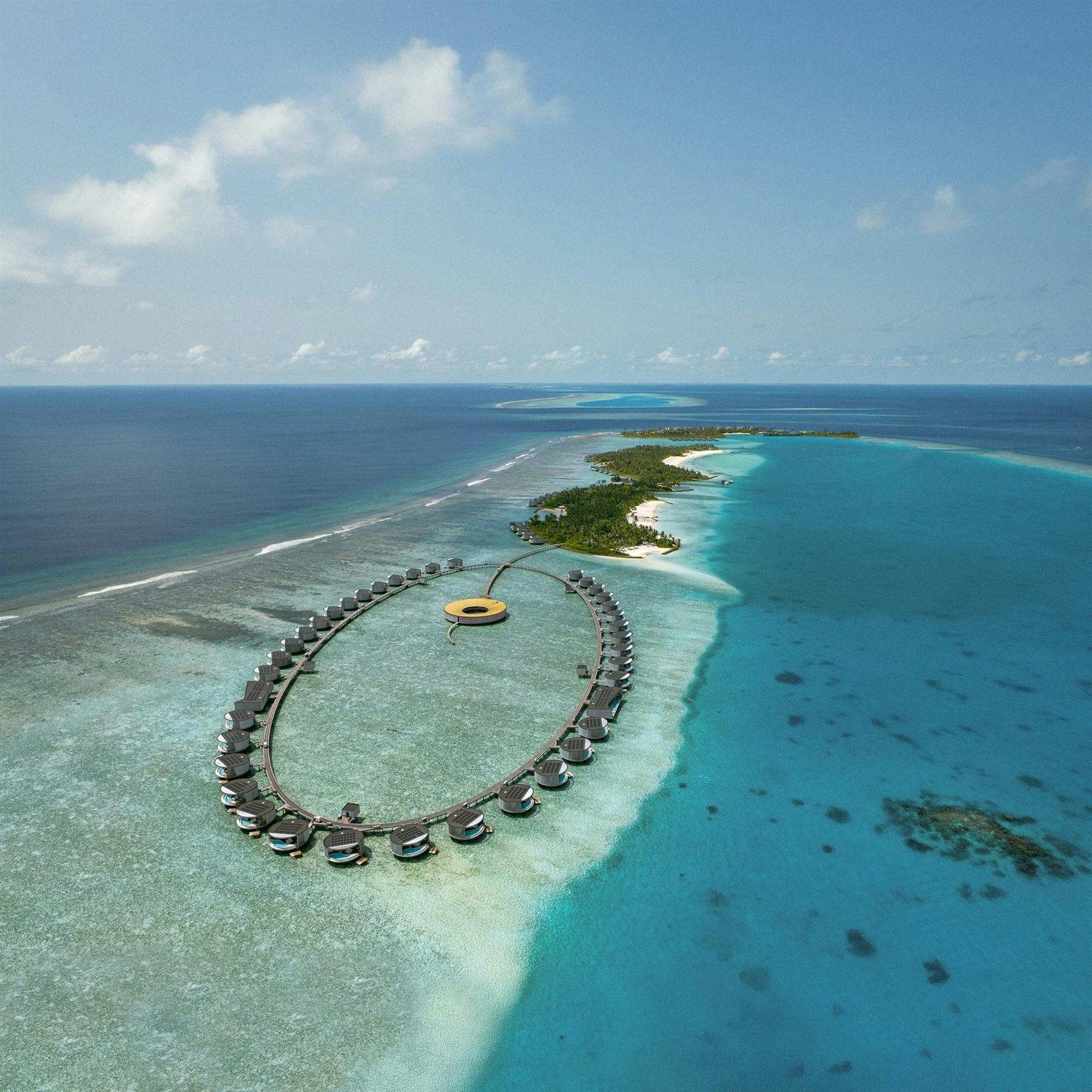 Aerial, The Ritz-Carlton Maldives, Fari Islands