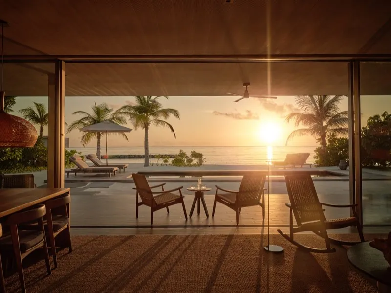 Two Bedroom Sunset Beach Pool Villa